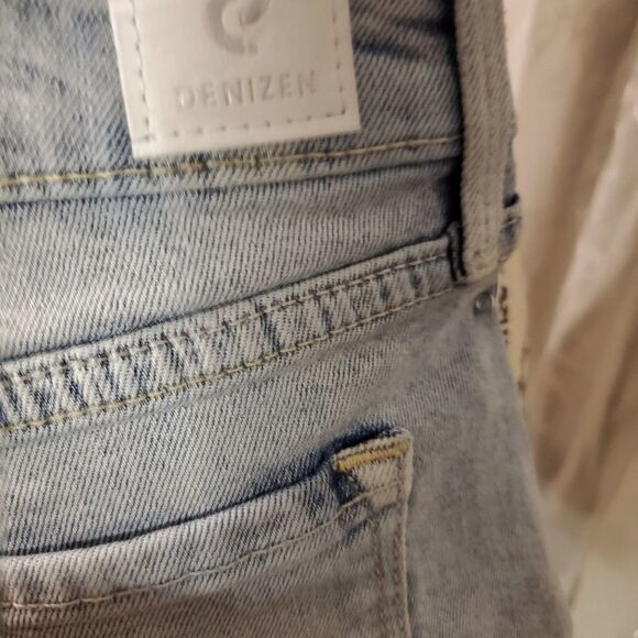 DENIZEN from Levi's distressed jean shorts sz 13 - Picture 3 of 5